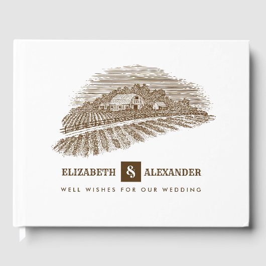 ファームスケッチ素朴結婚ズ ゲストブック (正面)