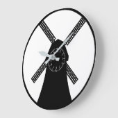 ファームスタイル風車 ラージ壁時計 (傾斜)