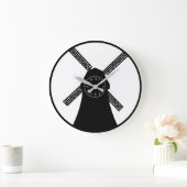 ファームスタイル風車 ラージ壁時計 (ホーム)
