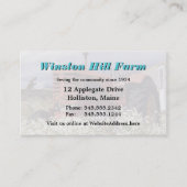 ファームスタンドファーマーズマーケット事業 名刺 (正面)