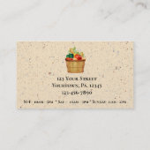 ファームスタンド 名刺 (裏面)