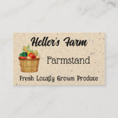 ファームスタンド 名刺 (正面)