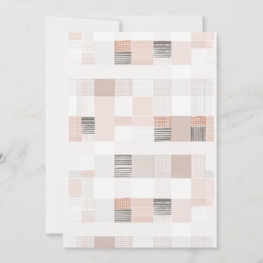 ファームタスティック納屋周囲の庭動物子供の誕生日 招待状 (裏面)