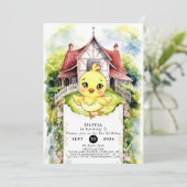 ファームチカラフルキン誕生日 招待状 (スタンド正面)