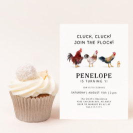 ファームチキン誕生日 招待状