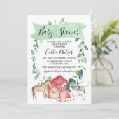 ファームテーマリースベビーシャワー招待状 招待状 (スタンド正面)