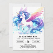 ファームデジタルホース誕生日 招待状 (正面)