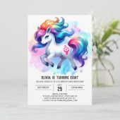 ファームデジタルホース誕生日 招待状 (スタンド正面)