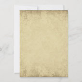 ファームトゥテーブルディナー招待状 招待状 (裏面)