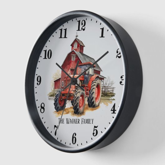 ファームトラククールタの追加ファミリ名 壁時計 (傾斜)