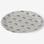 ファームトラクタテーマ紙プレート ペーパープレート (アングル)