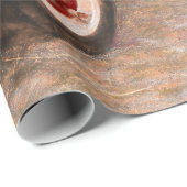 ファームトラクターレッドヴィンテージ素朴秋ハーベスト ラッピングペーパー (ロールコーナー)