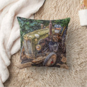 ファームトラクター枕 クッション (ブランケット)