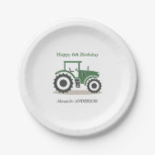 ファームトラクター ペーパープレート (正面)
