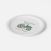 ファームトラクター ペーパープレート (アングル)