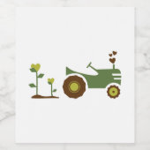 ファームトラクター ワインラベル (シングルラベル)