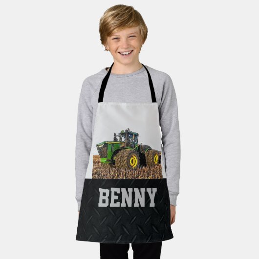 ファームトラクタ農業機器農家エプロンクールン エプロン (着用した状態)