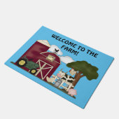 ファームドアマットへようこそ ドアマット (アングル)