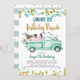 ファームドライブバイボーイ誕生日パレード 招待状