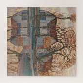 ファームニアデュイベンドレヒトモンドリアンオランダランドスケープ ジグソーパズル (横)