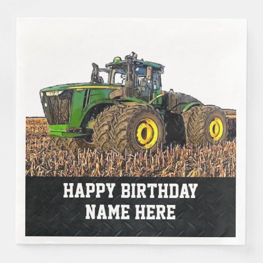 ファームネームハッピーバースデートラクターティリージ農家 (正面)