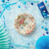 ファームハかわいらしウス素朴ピンクローズ ペーパーボウル (パーティー)