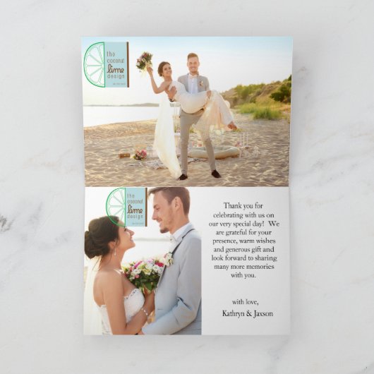 ファームハイタリアンウス折り畳みサンキューカード サンキューカード (内部)