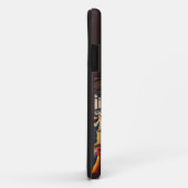 ファームハウスおもしろいアートキツネインヘンハウススティーティングエッグス Case-Mate iPhoneケース (裏面/右)