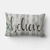 ファームハウスのインスピレーション信じ-  ランバークッション (裏面)