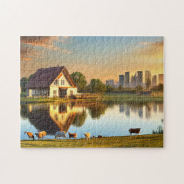 ファームハウスアニマルズデイリージグソーパズル最近 ジグソーパズル