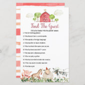 ファームハウスアニマルズ納屋周囲の庭ザゲストゲーム (正面/裏面)