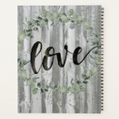 ファームハウスインスピレーション – ラブ プランナー手帳 (裏面)