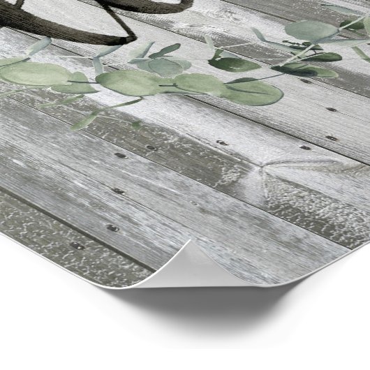 ファームハウスインスピレーション – 愛 ポスター (角)