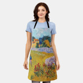 ファームハウスインプロヴァンスヴァンゴッホ エプロン (着用した状態)