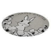 ファームハウスイースターマグノリアフラワーカスタム カッティングボード (角)