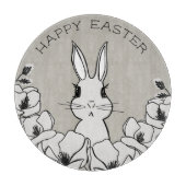 ファームハウスイースターマグノリアフラワーカスタム カッティングボード (正面)