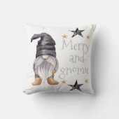 ファームハウスウィンターウォーターカラー格言forクリスマス クッション (正面)