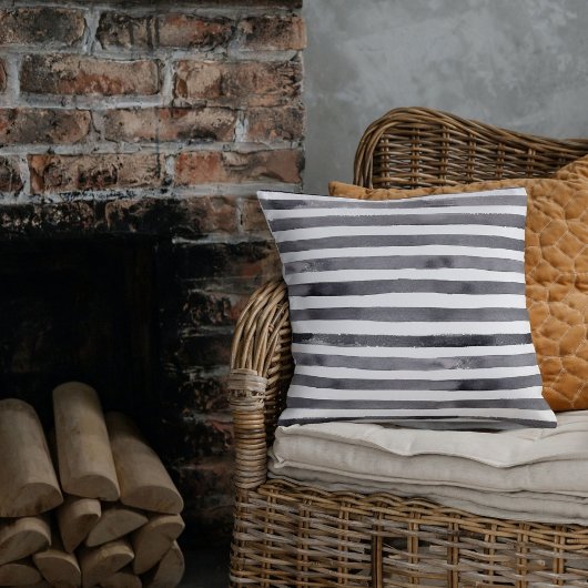 ファームハウスウィンターウォーターカラー格言forクリスマス クッション