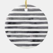 ファームハウスウィンターウォーターカラー格言forクリスマス セラミックオーナメント (裏面)