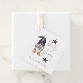 ファームハウスウィンターウォーターカラー格言forクリスマス フェイバータグ