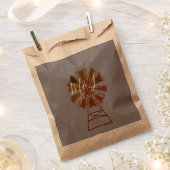 ファームハウスウィンドミル素朴結婚ズ フェイバーバッグ (クリップ留めされた状態)