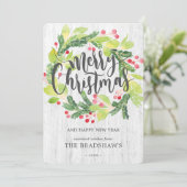 ファームハウスウォーターカラーリース シーズンカード (スタンド正面)