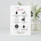 ファームハウスウッドウォーターカラー秋キャンドル気に サンキューカード (スタンド正面)