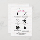 ファームハウスウッドウォーターカラー秋キャンドル気に サンキューカード (正面/裏面)