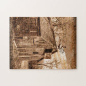 ファームハウスウッドバーンチキン ジグソーパズル (横)