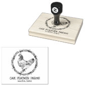 ファームハウスエッグカートンスタンプ ラバースタンプ (押印)