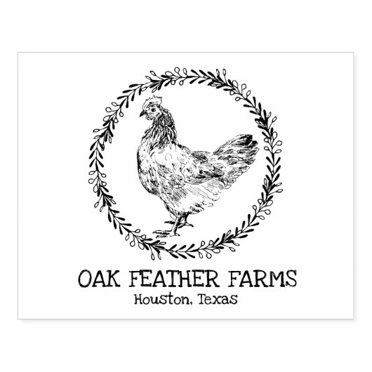 ファームハウスエッグカートンスタンプ ラバースタンプ (インプリント)