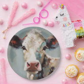 ファームハウスカウズ絵画紙プレートとボウル ペーパープレート (パーティー)