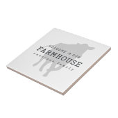 ファームハウスカントリーカウトへようこそ素朴 タイル (側面)