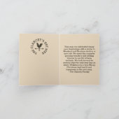 ファームハウスカントリークリスマスカスタムメッセージ シーズンカード (内部)